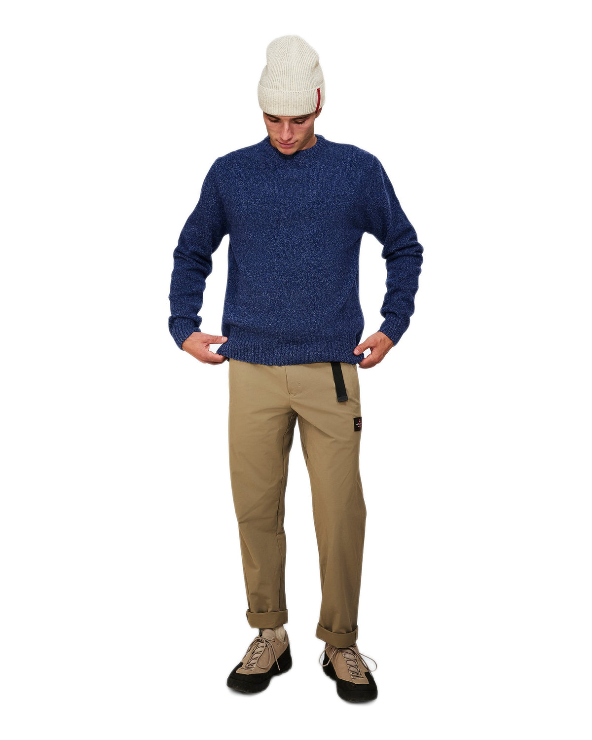 The Mountain Studio K-21 Herrenpullover – Grey Melange grau Bild 7