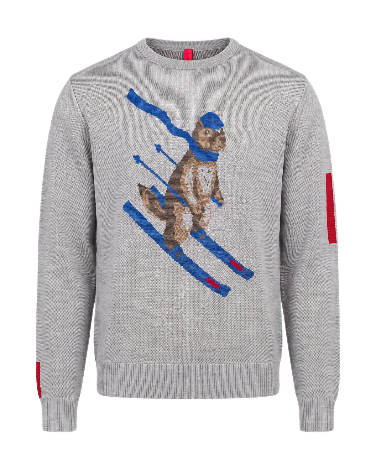The Mountain Studio K-3 M Marmotte Damenpullover – Grey Melange - THE MOUNTAIN STUDIO - MEINFREUDENHAUS