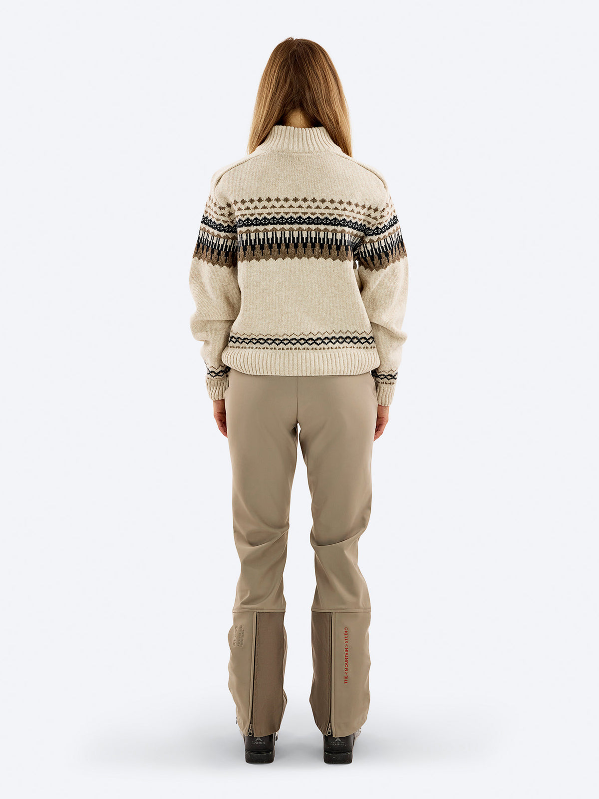 The Mountain Studio K-7 Sweater Damen beige beige Bild 4