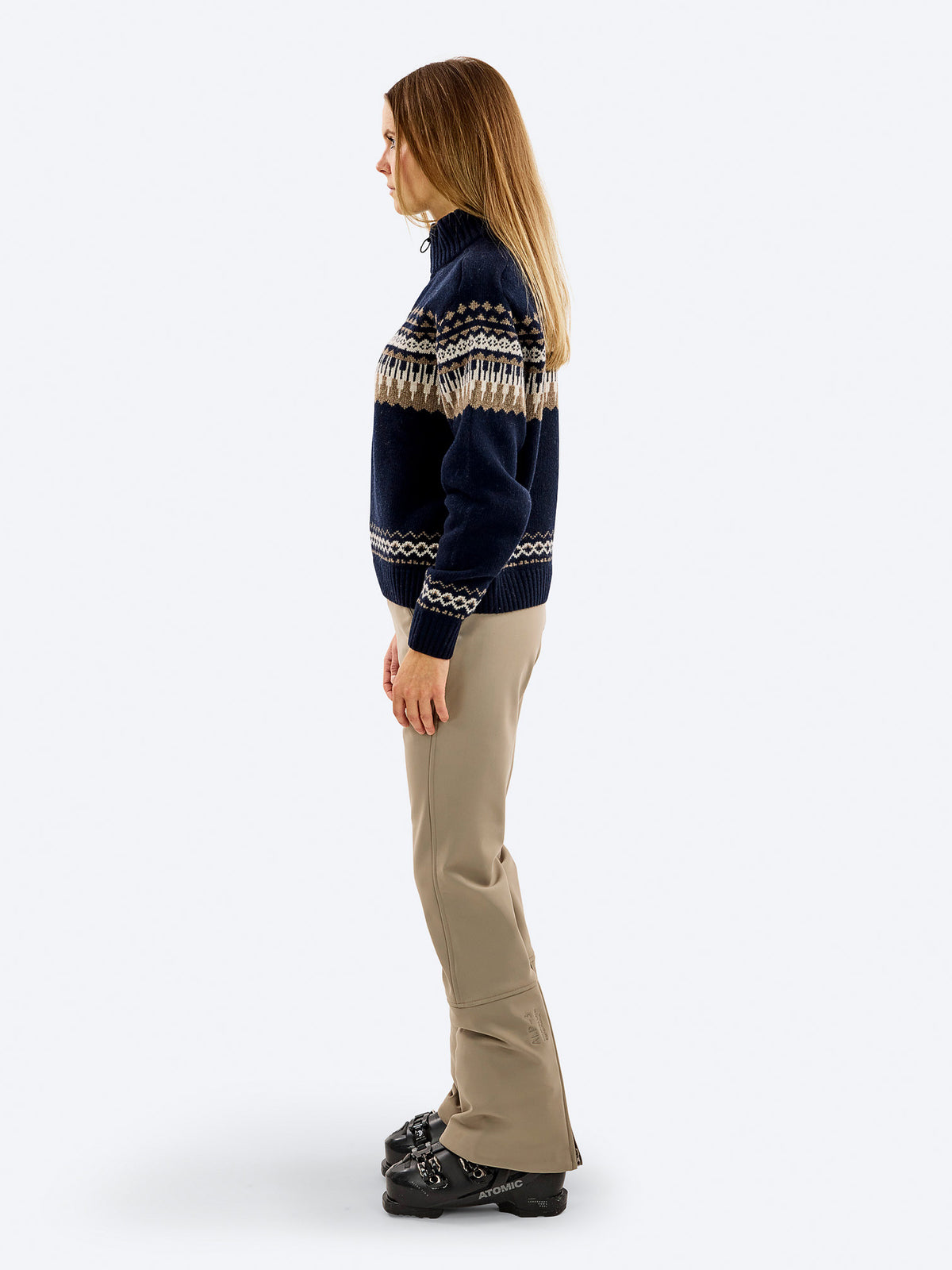 The Mountain Studio K-7 Sweater Damen beige beige Bild 11