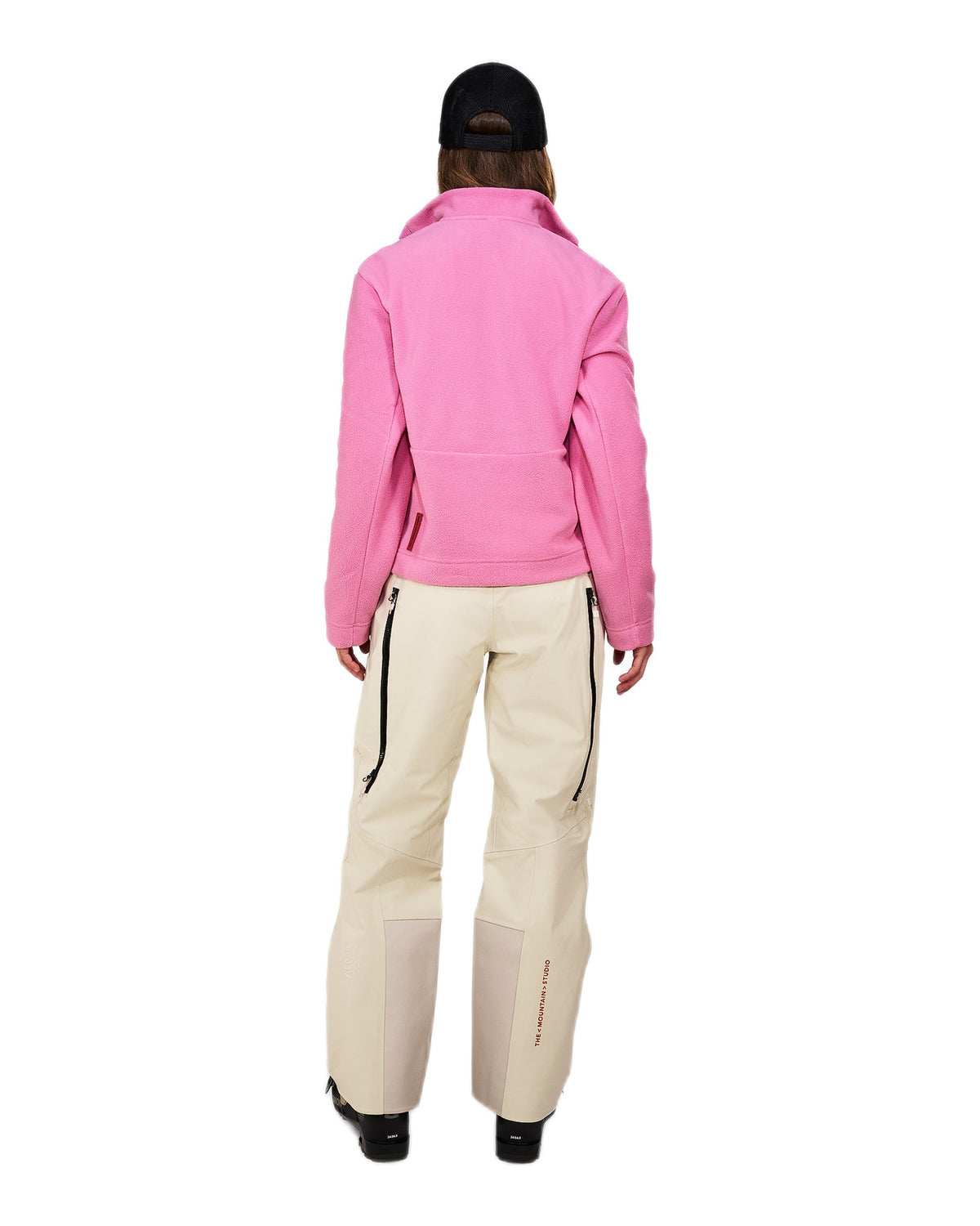 The Mountain Studio M-1 W Damen-Fleecepullover – Almond Milk Off-White Bild 5