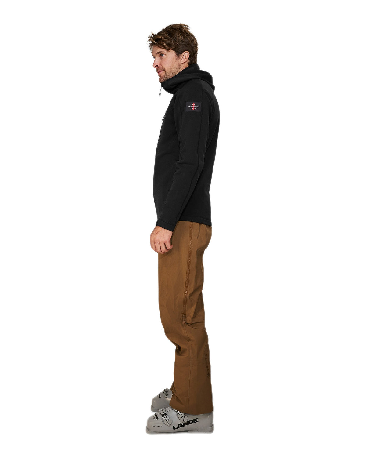 The Mountain Studio M-7 Herren-Fleecejacke – Black Onyx schwarz Bild 3