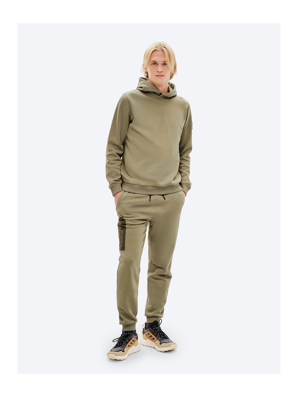 Organic Cotton Sweat Pants dunkelblau Bild 6