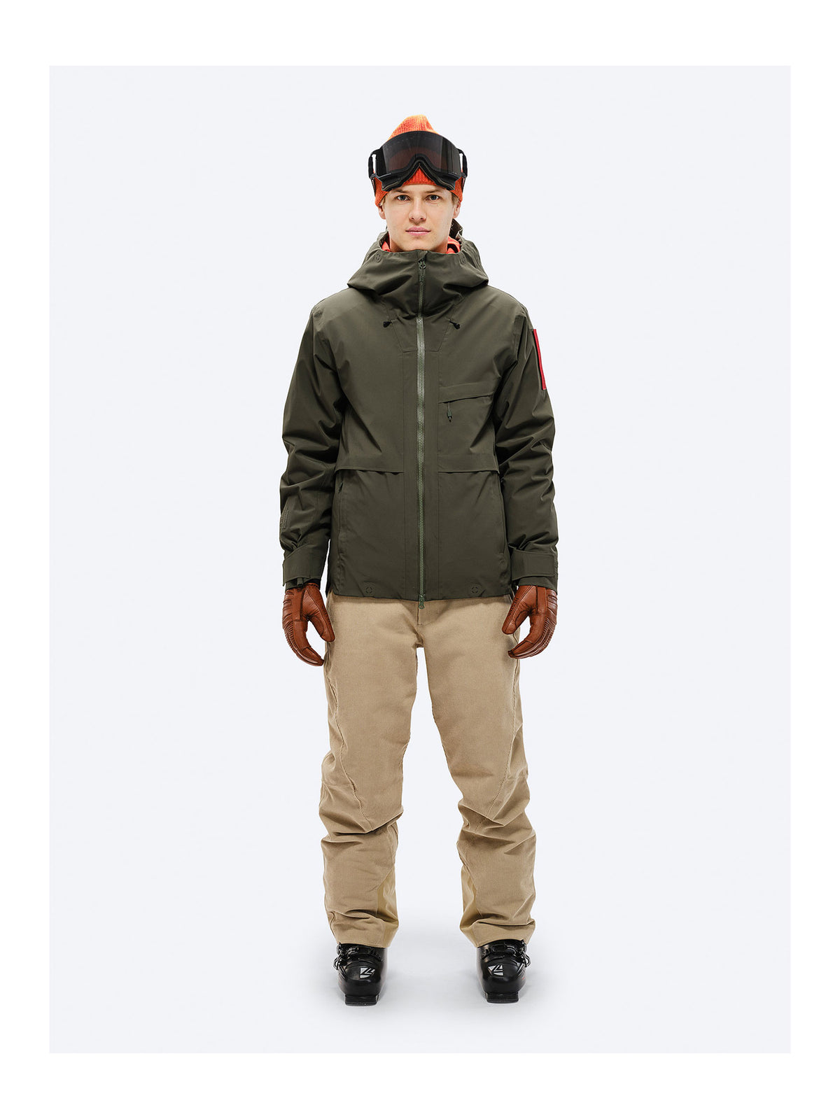 The Mountain Studio Carv Cord Skihose Herren hellbraun hellbraun Bild 7