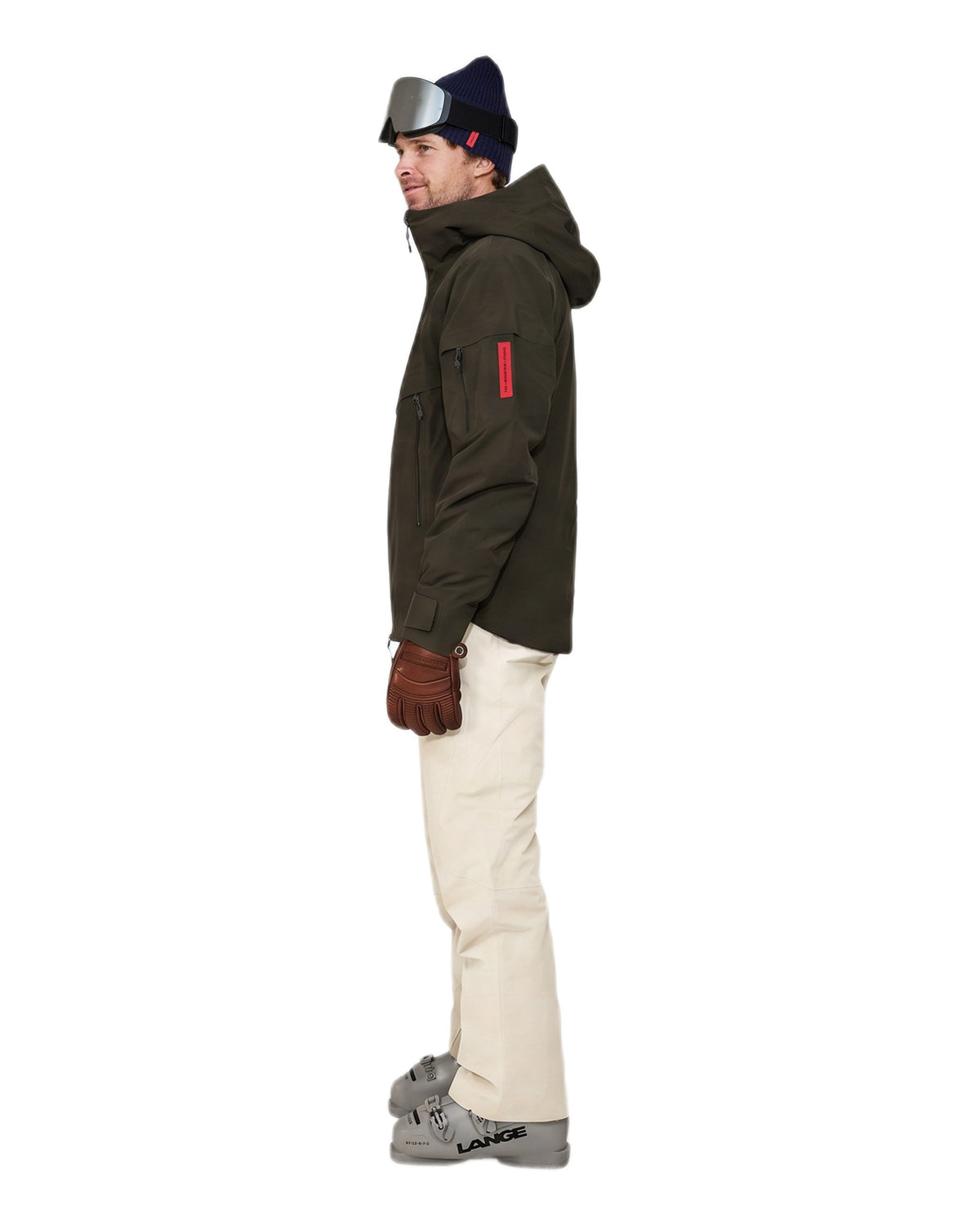 The Mountain Studio S-8 Herren-Skijacke – Castle Wall beige Bild 16
