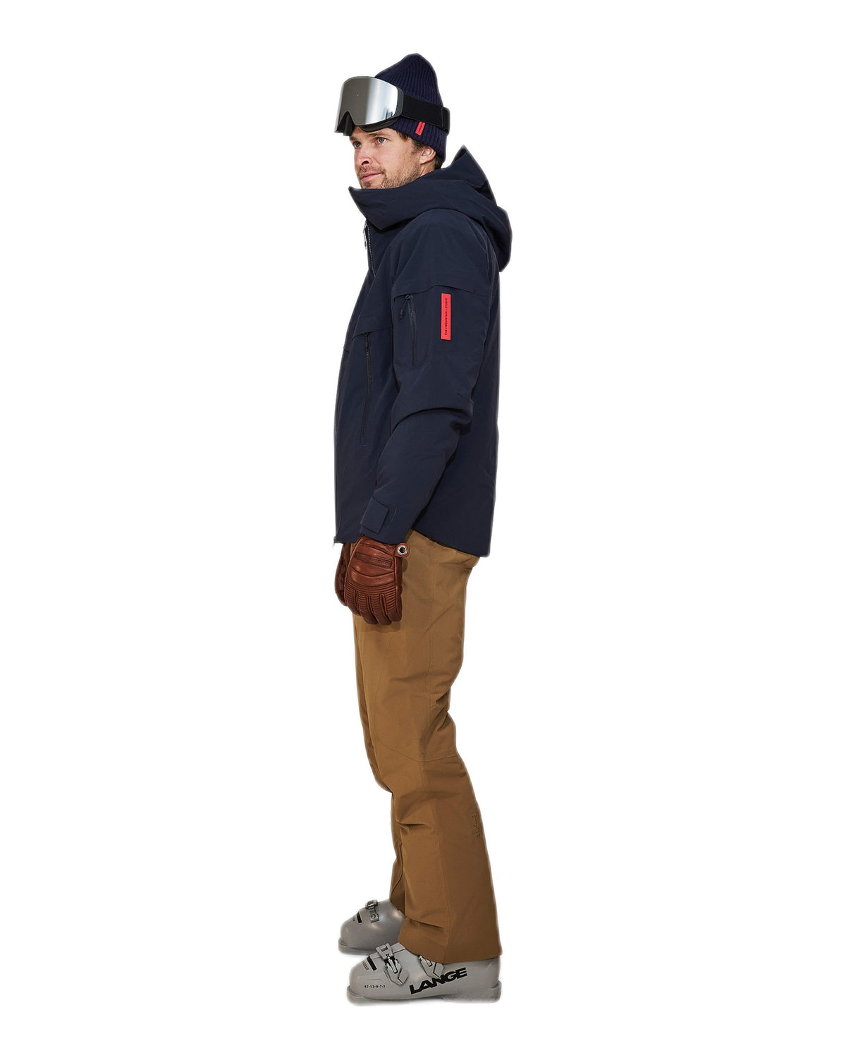 The Mountain Studio S-8 Herren-Skijacke – Castle Wall beige Bild 8
