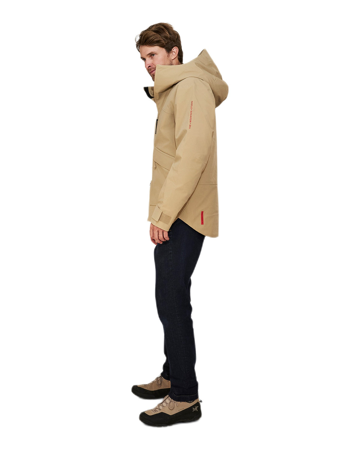The Mountain Studio S-9 Herren-Skijacke – Castle Wall beige Bild 16