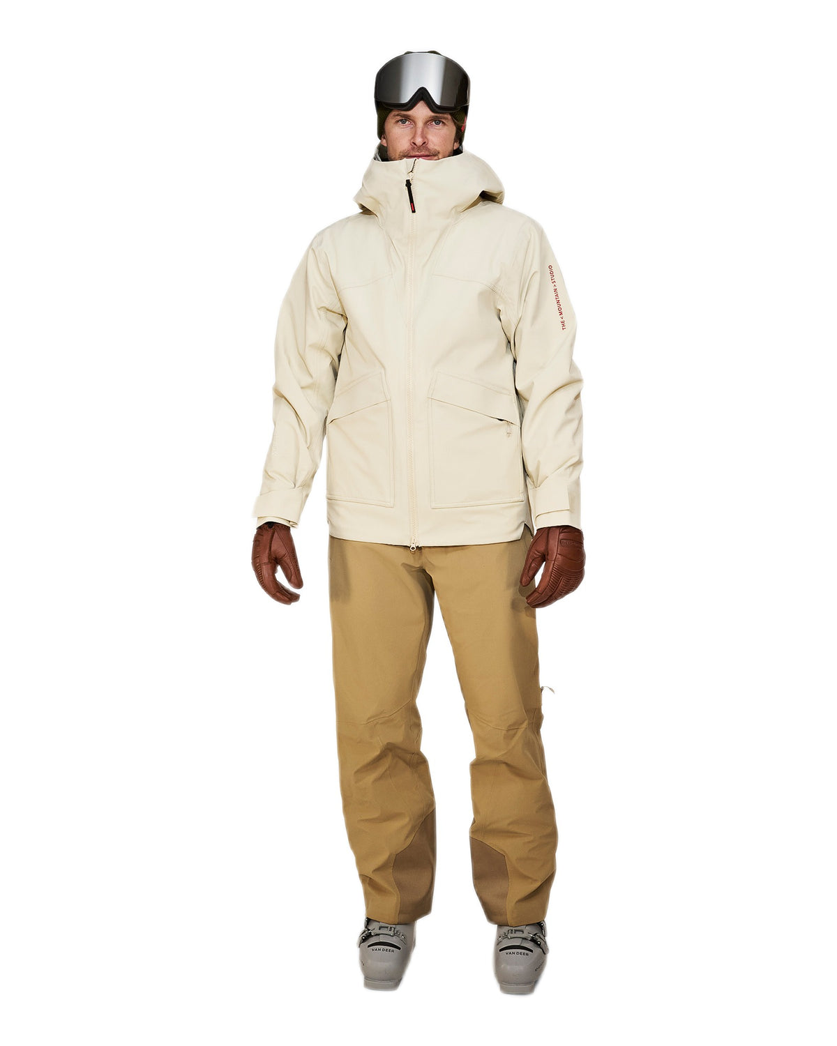 The Mountain Studio S-9 Herren-Skijacke beige Bild 3