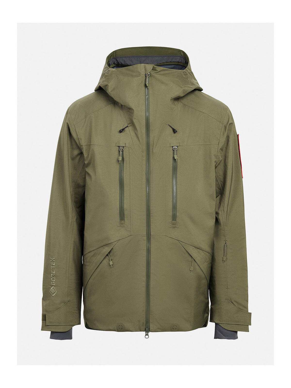 The Mountain Studio Z-2 HD Hard-Shelljacke Herren grün dunkelgrün Bild 1