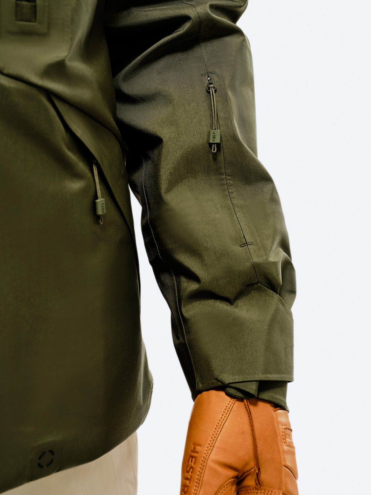 The Mountain Studio Z-2 HD Hard-Shelljacke Herren grün dunkelgrün Bild 6