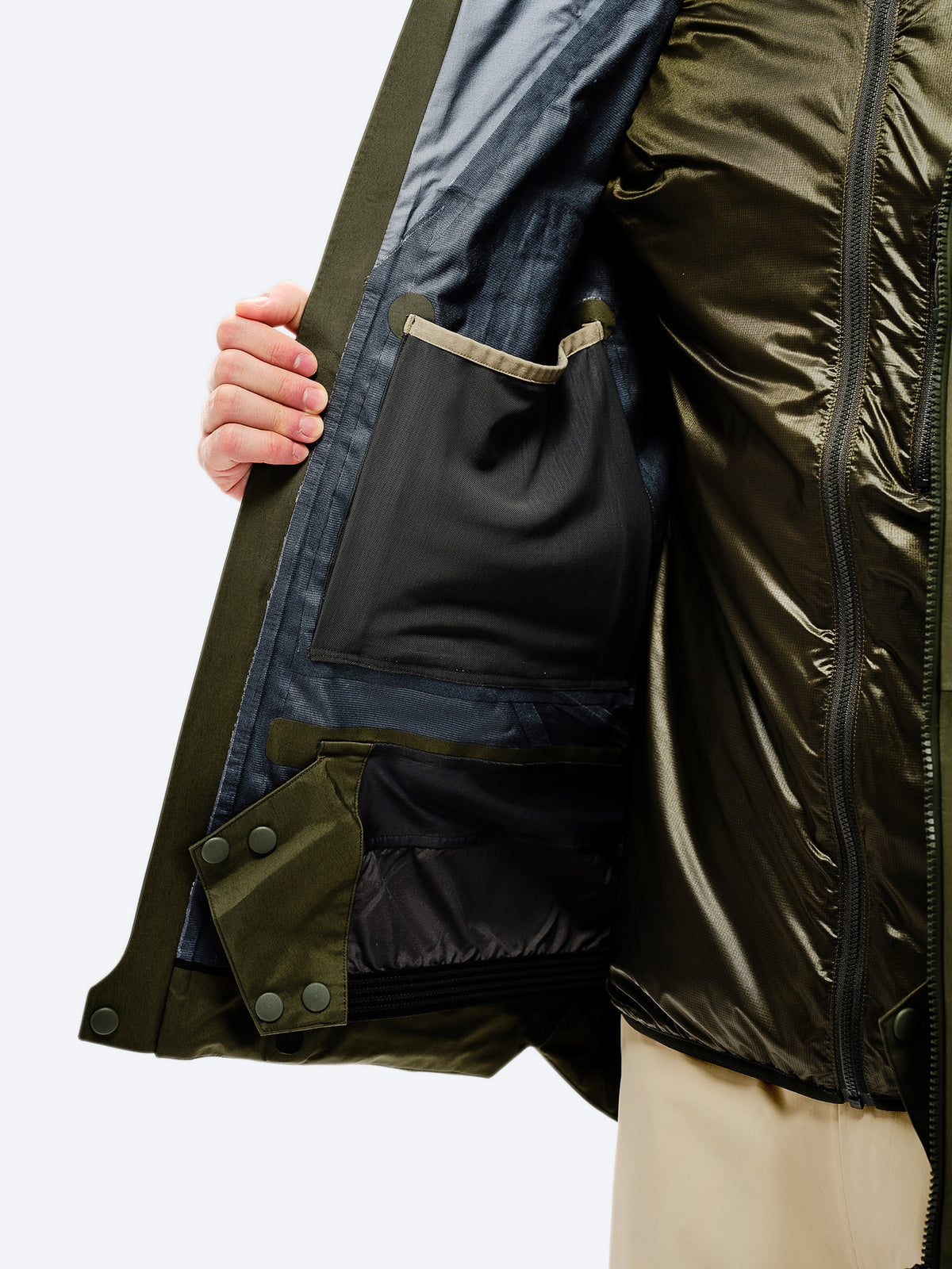 The Mountain Studio Z-2 EPE Herren-Shelljacke – Niagara blau Bild 12