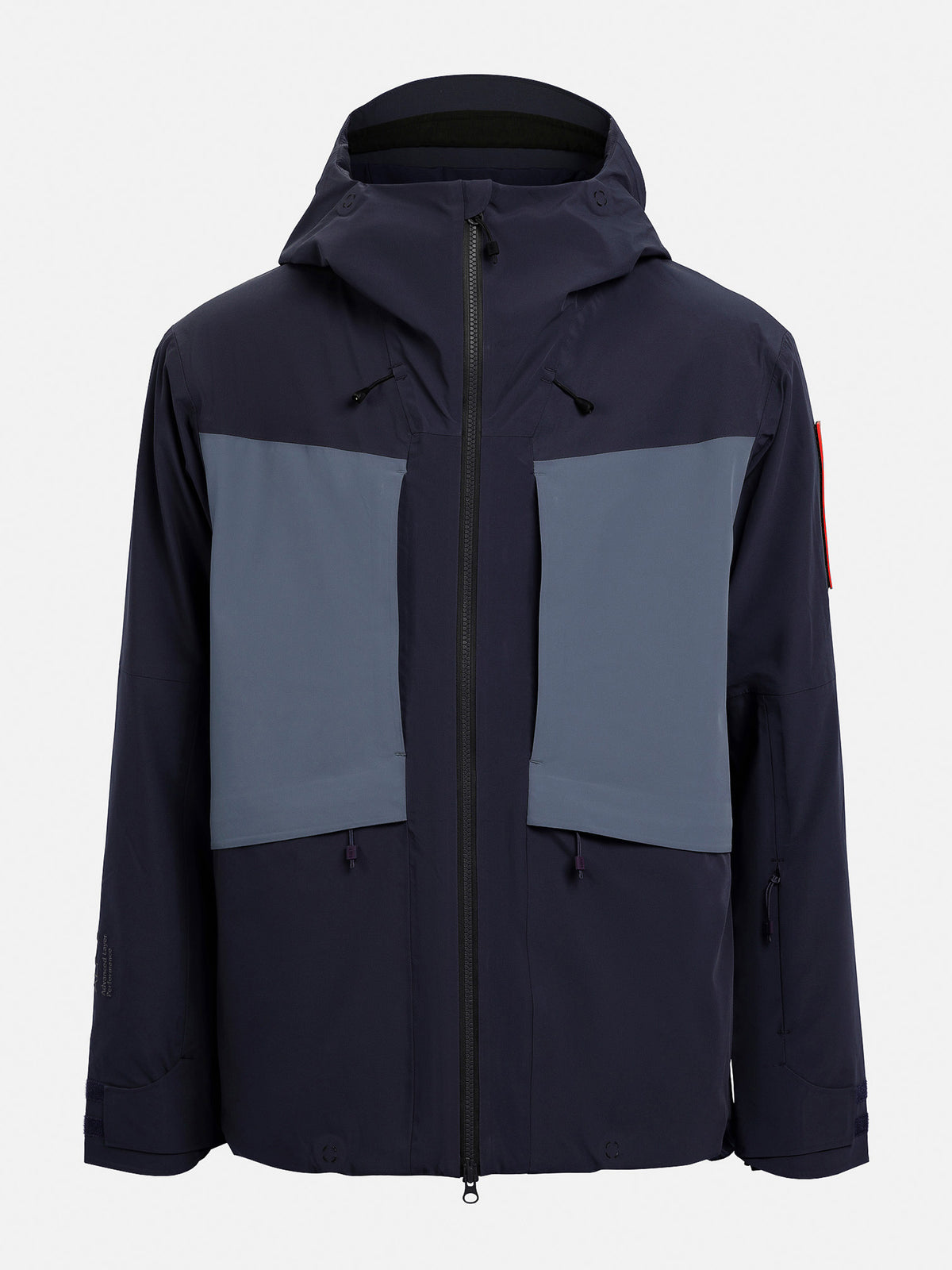 The Mountain Studio Z-5 Herren-Skijacke – Sky Captain-Castle Wall dunkelblau/weiss Bild 23