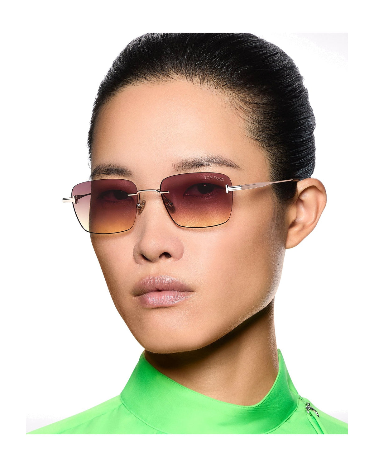 Tom Ford Jake-02 Unisex-Sonnenbrille gold Bild 6