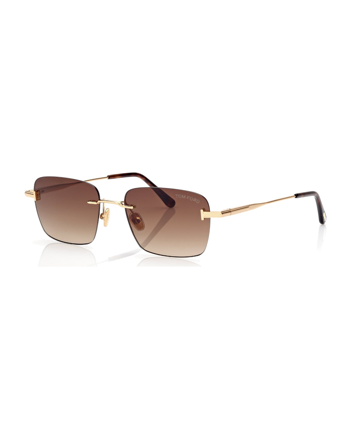 Tom Ford Jake-02 Unisex-Sonnenbrille gold Bild 2