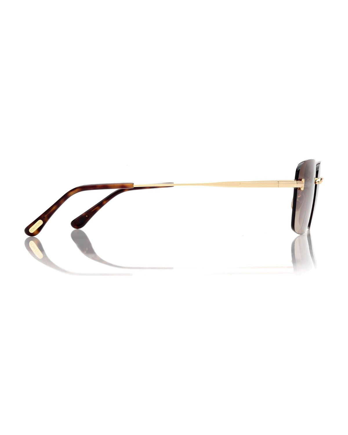 Tom Ford Jake-02 Unisex-Sonnenbrille gold Bild 3
