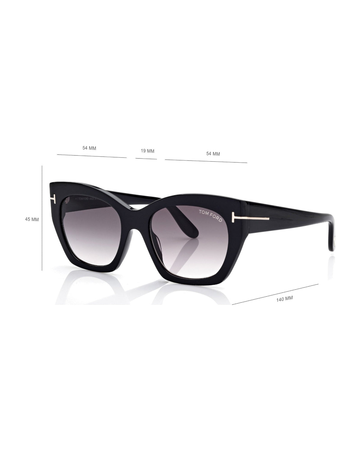Tom Ford Joni-02 Damen-Sonnenbrille schwarz Bild 4