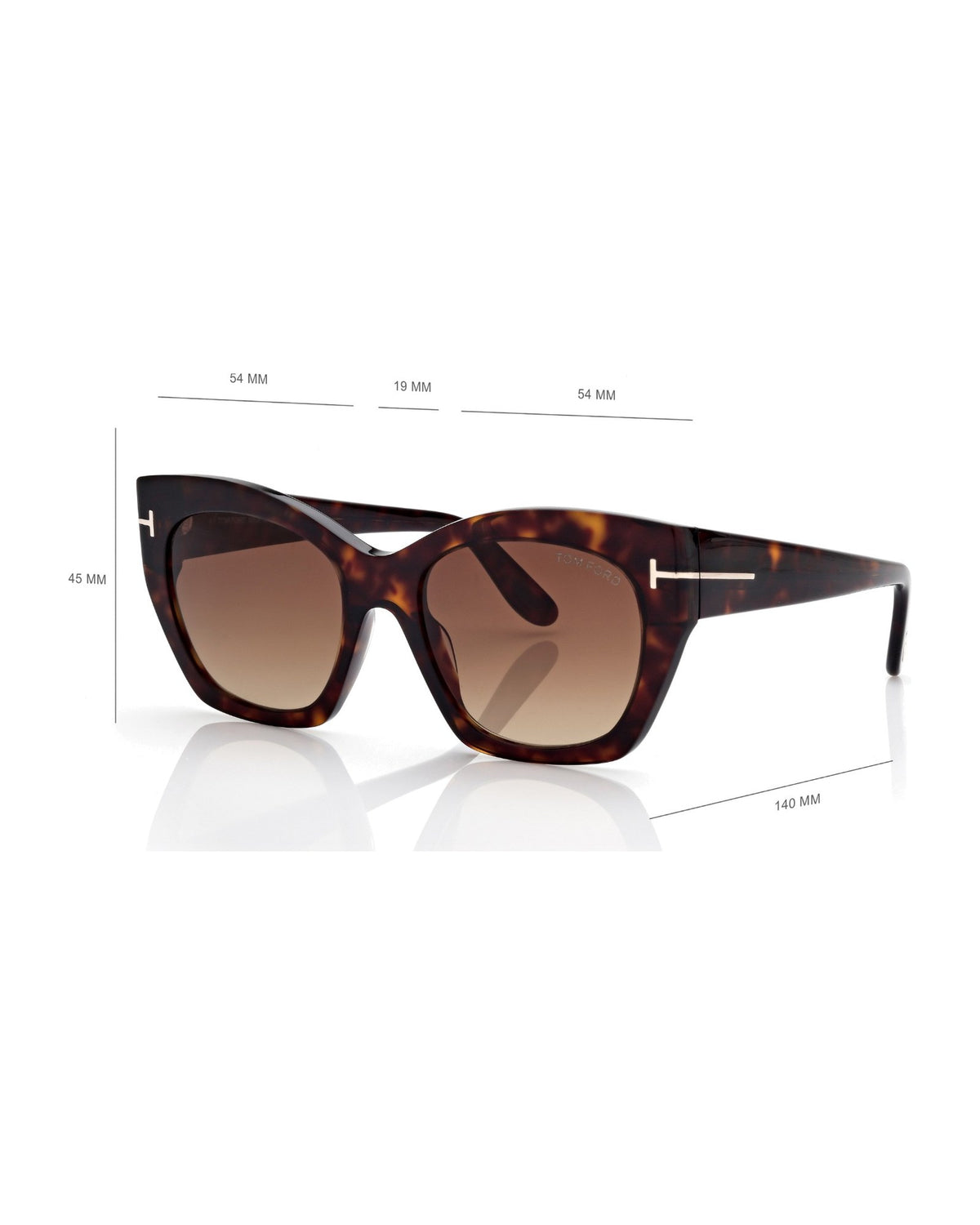 Tom Ford Joni-02 Damen-Sonnenbrille braun Bild 4