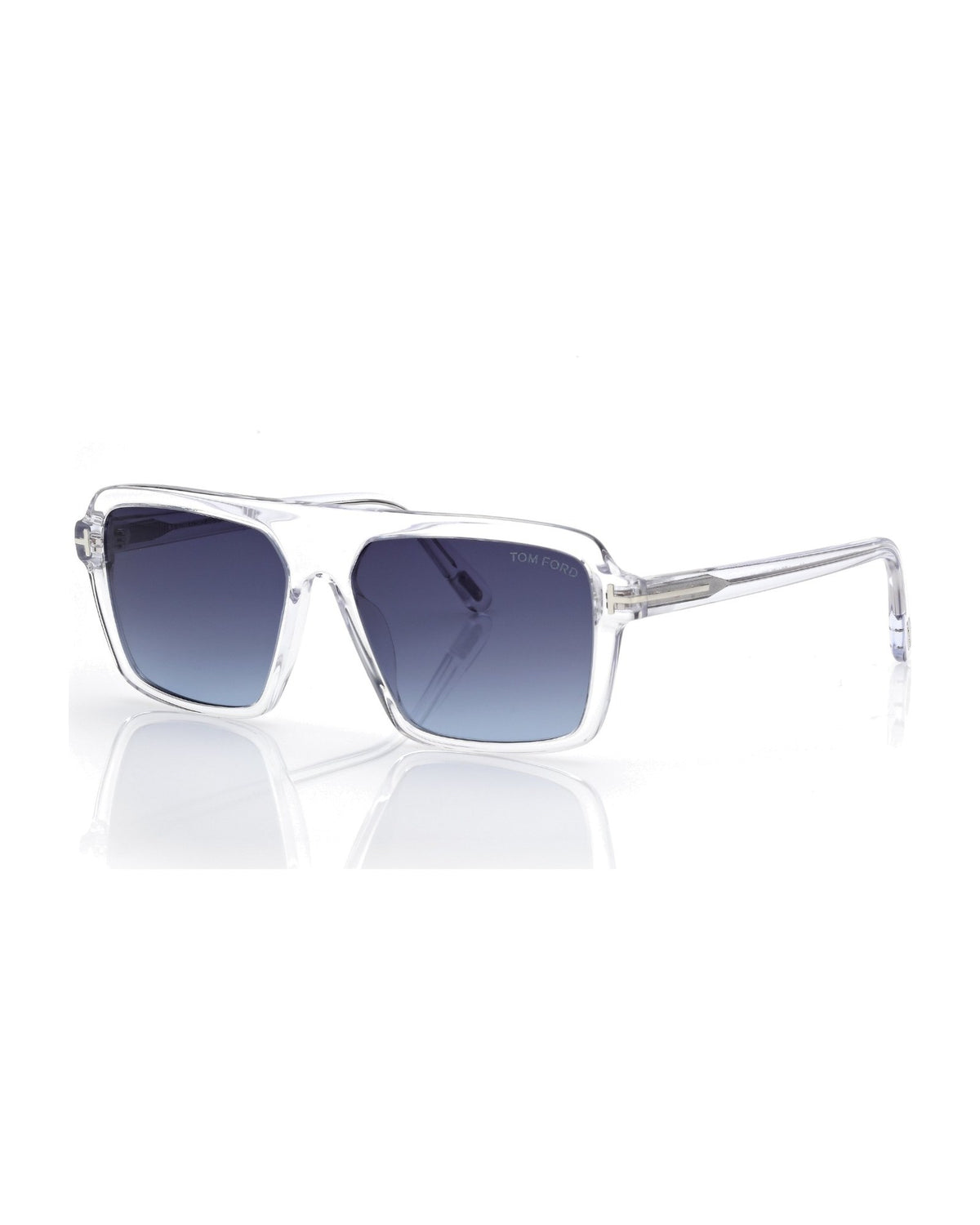 Tom Ford Vincent Herren-Sonnenbrille weiss Bild 2