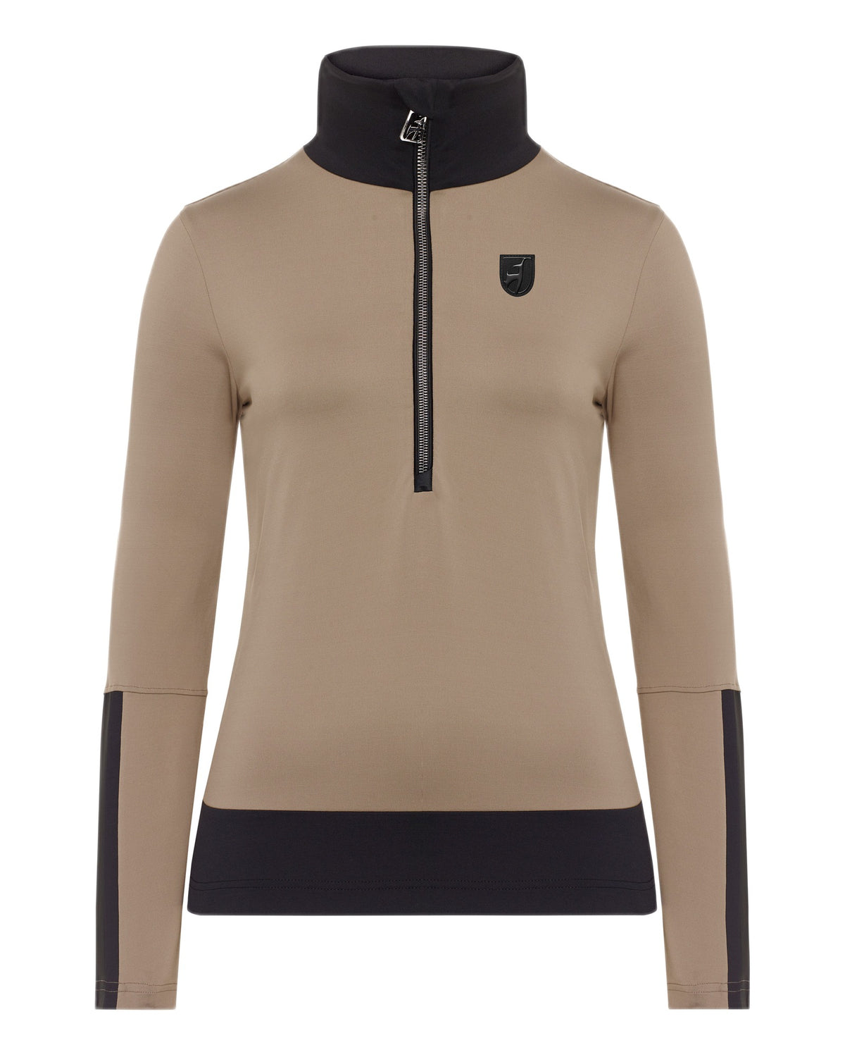 Toni Sailer EDDA Damen-First-Layer dunkelbraun Bild 1