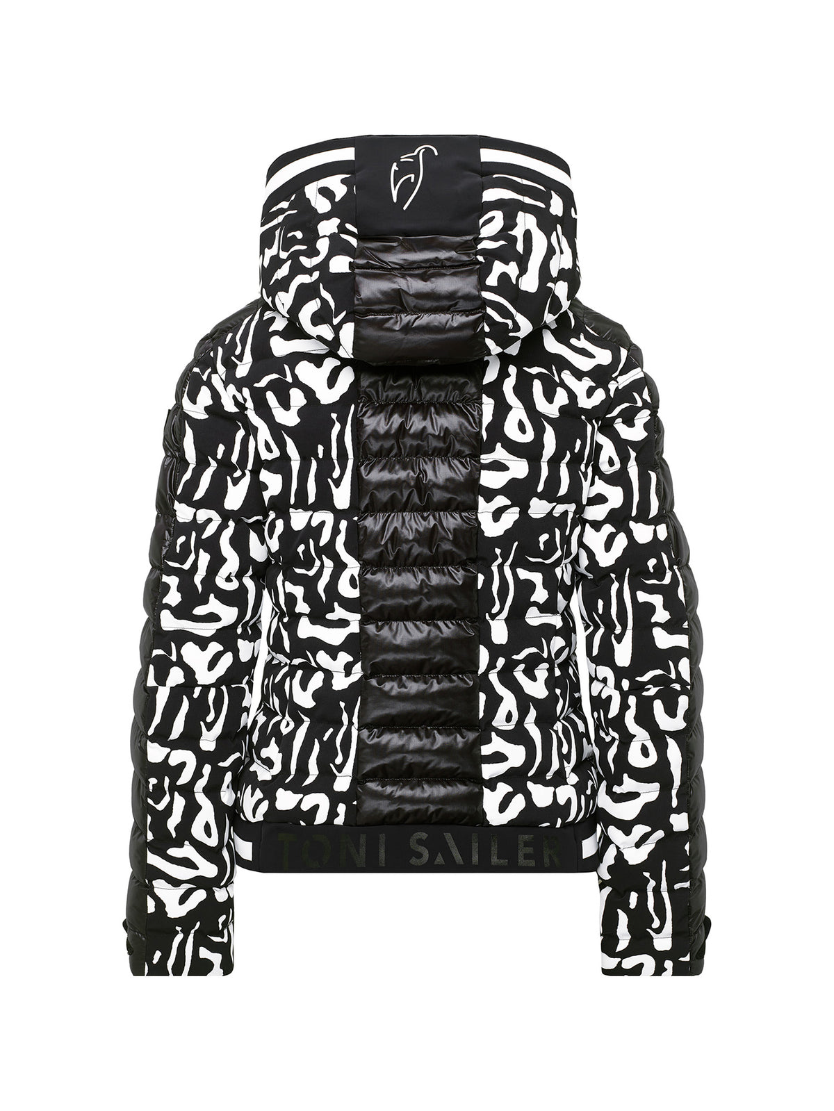 Toni Sailer Norma-Print Skijacke Damen schwarz/weiss schwarz/weiss Bild 3