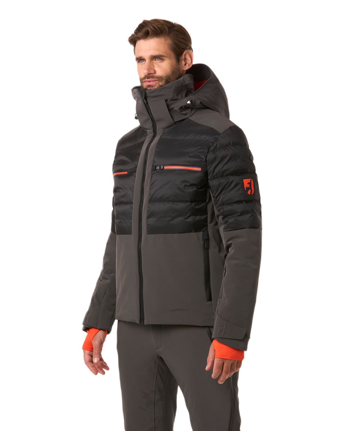Toni Sailer OWEN Men's Ski Jacket light grey Image 7