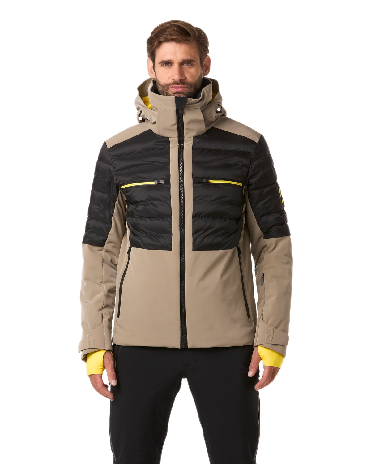 Toni Sailer OWEN Men's Ski Jacket light grey Image 12