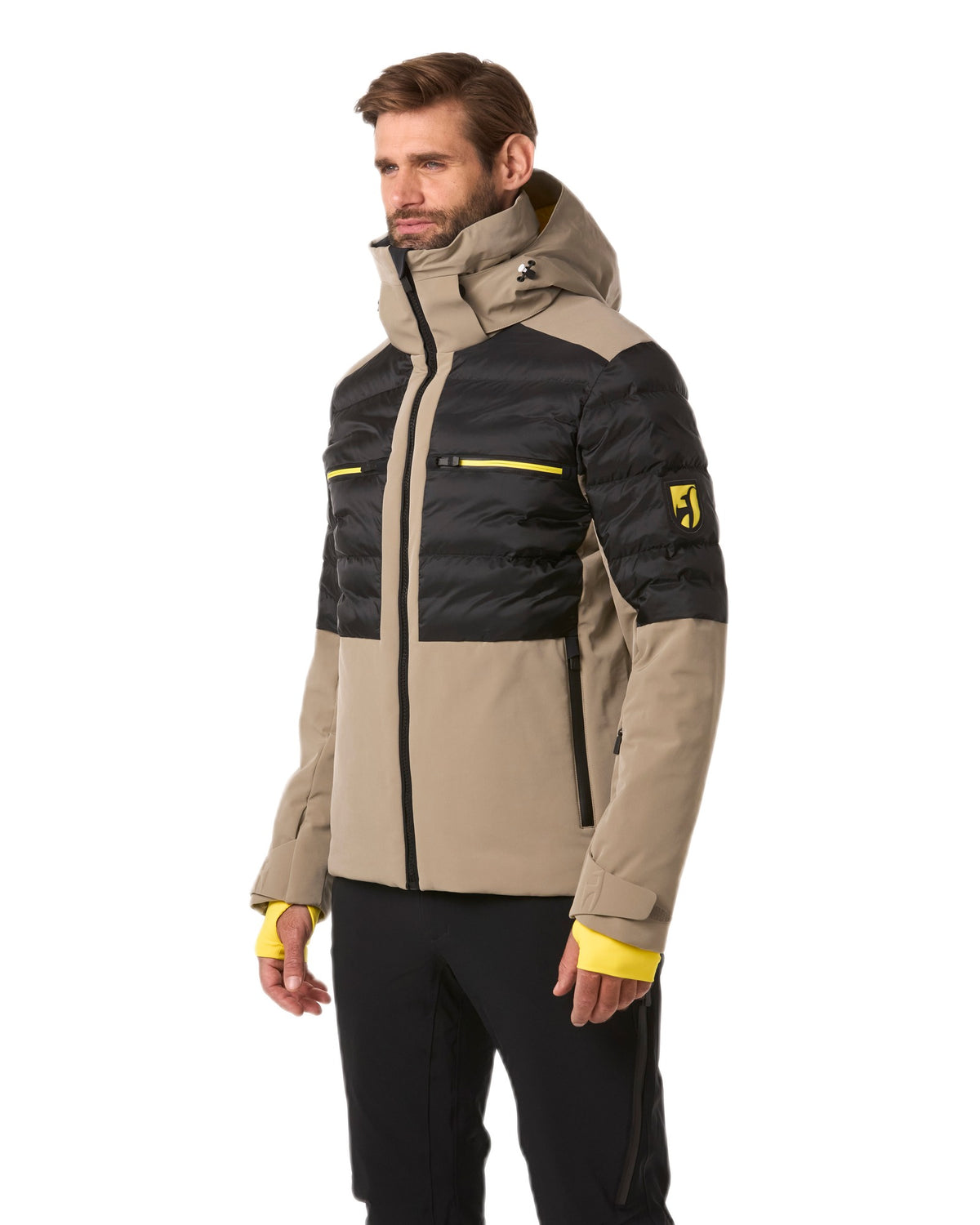 Toni Sailer OWEN Men's Ski Jacket light grey Image 14