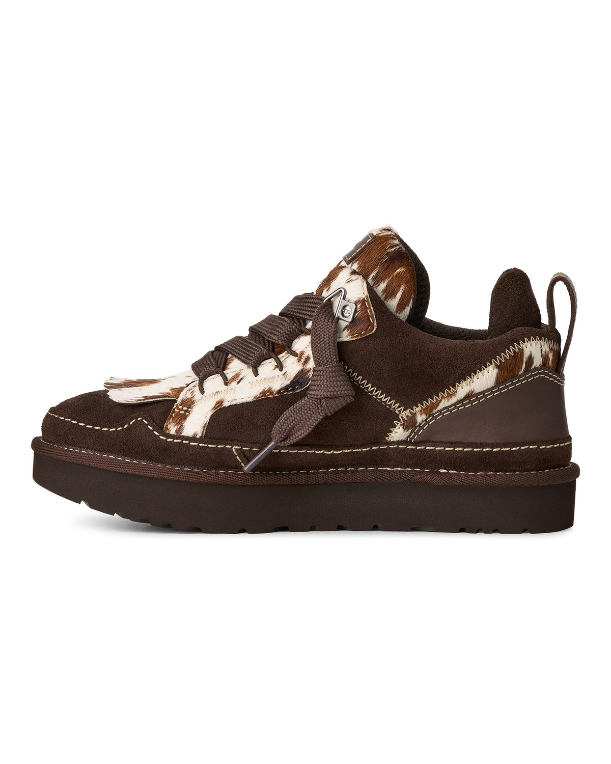 UGG Lowmel Western Sneaker Damen dunkelbraun Bild 3