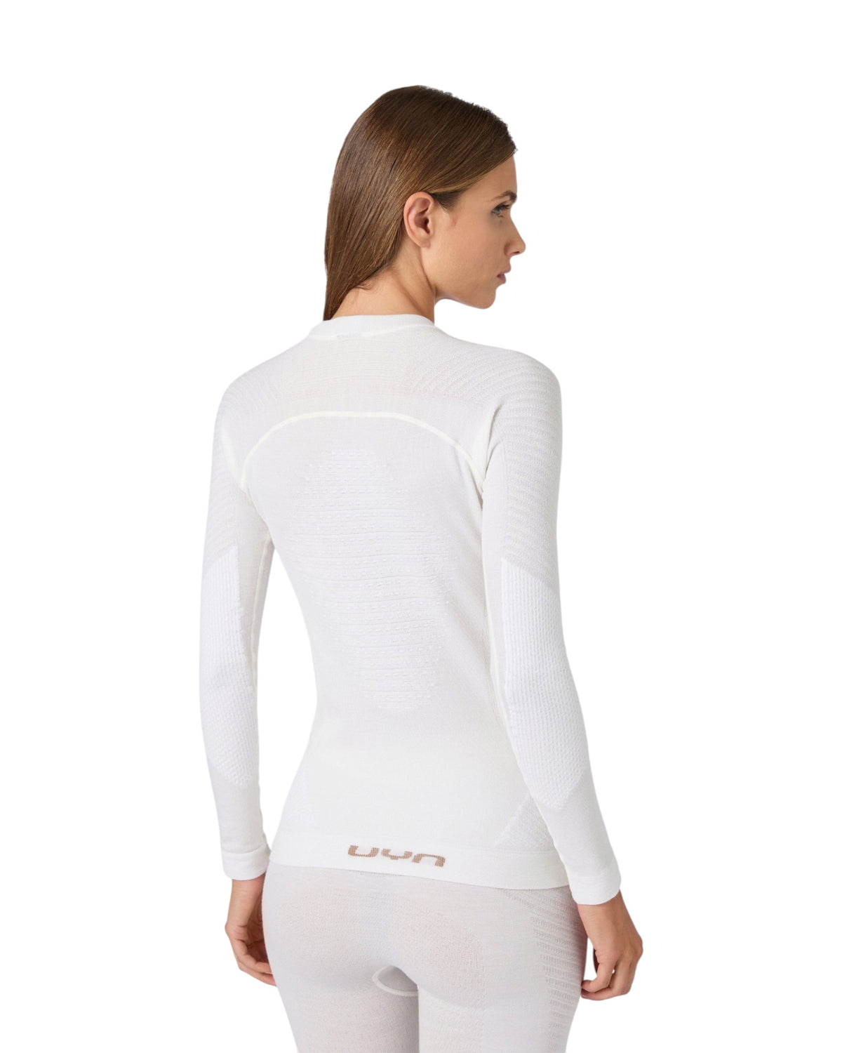 UYN Cashmere Biotech Damen-Thermoshirt Off-White Bild 4