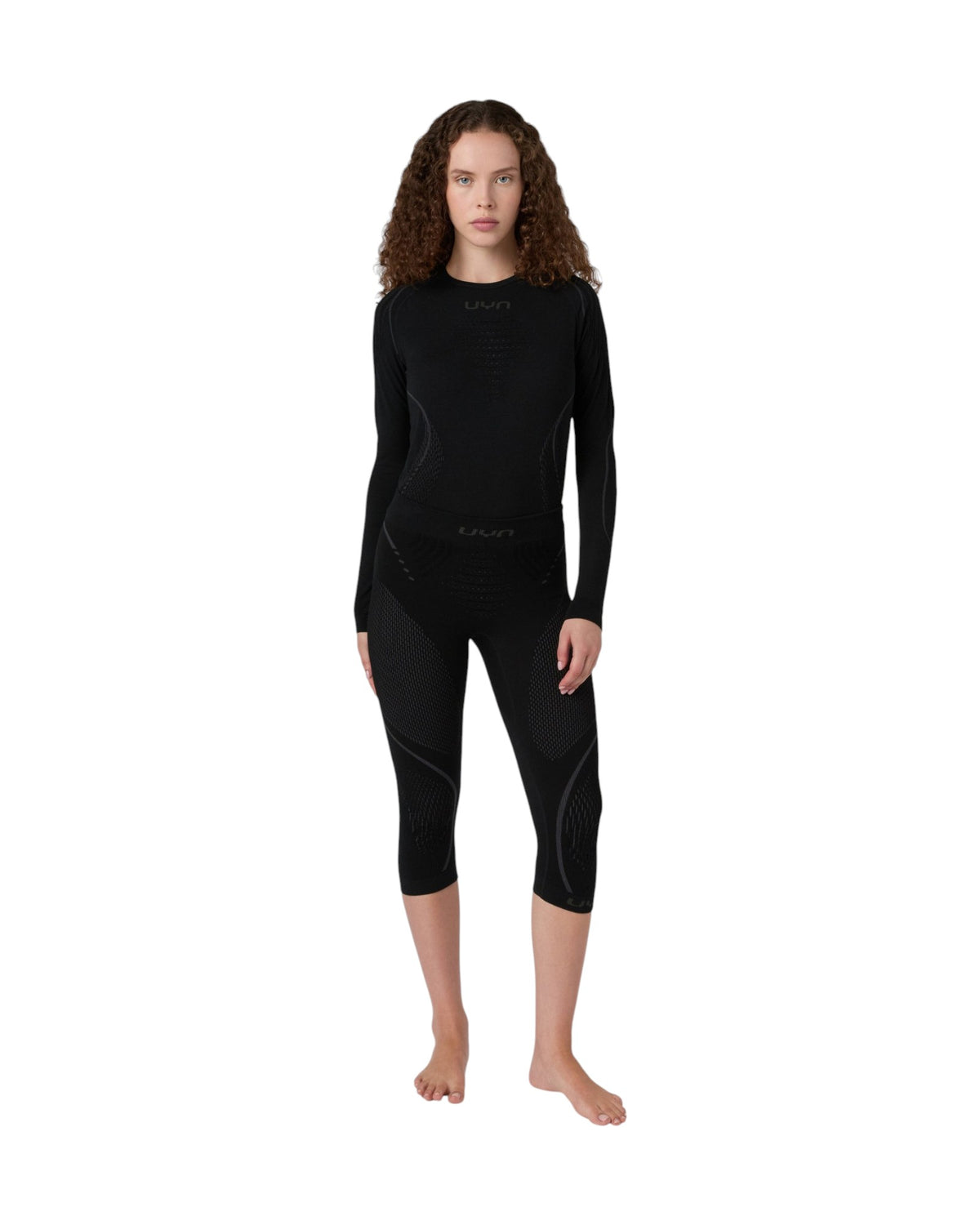 UYN Evolutyon Biotech Damen-3/4-Thermohose schwarz Bild 2
