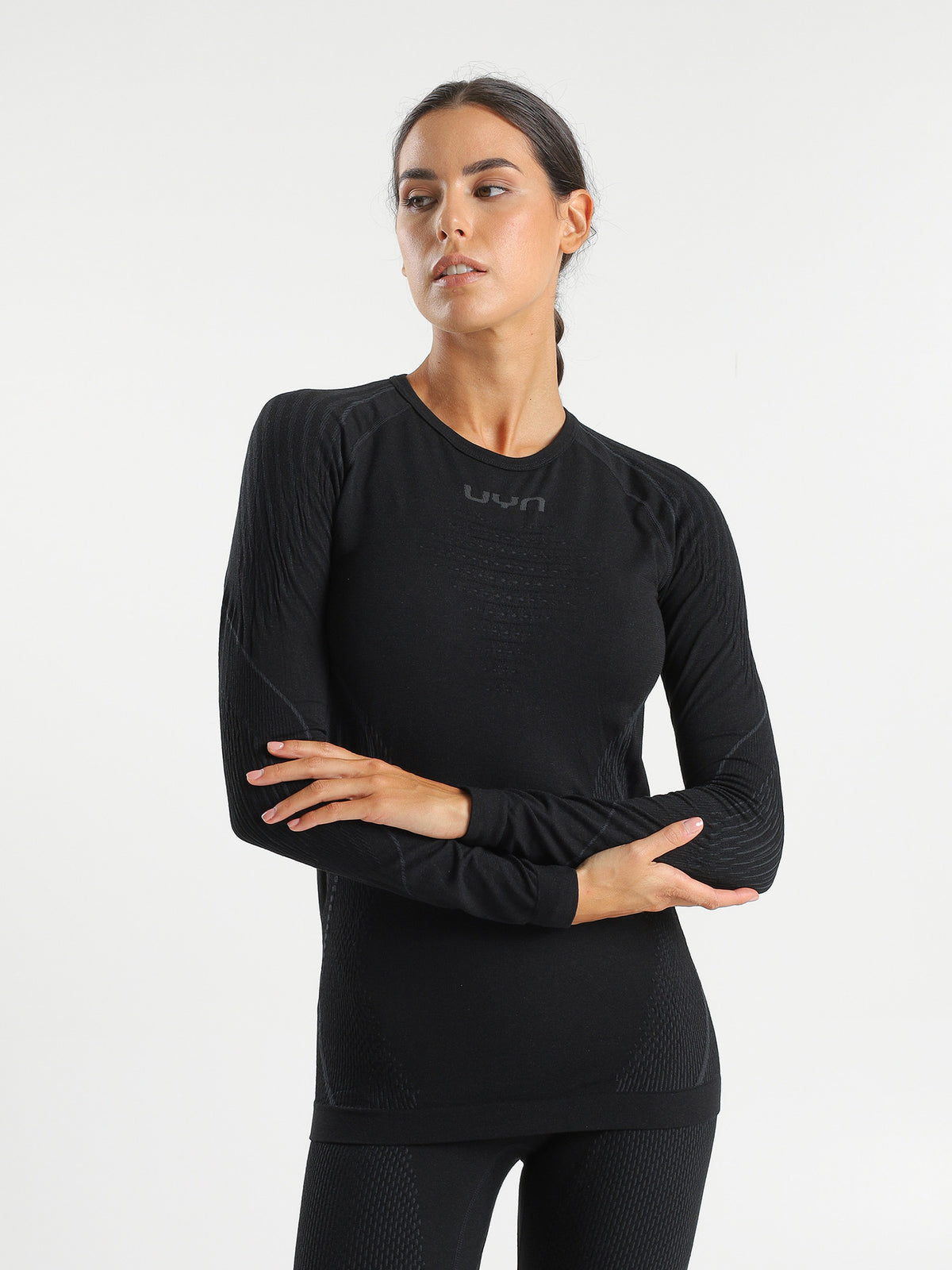 Uyn Evolutyon Biotech Shirt Skiunterwäsche Damen schwarz schwarz Bild 6