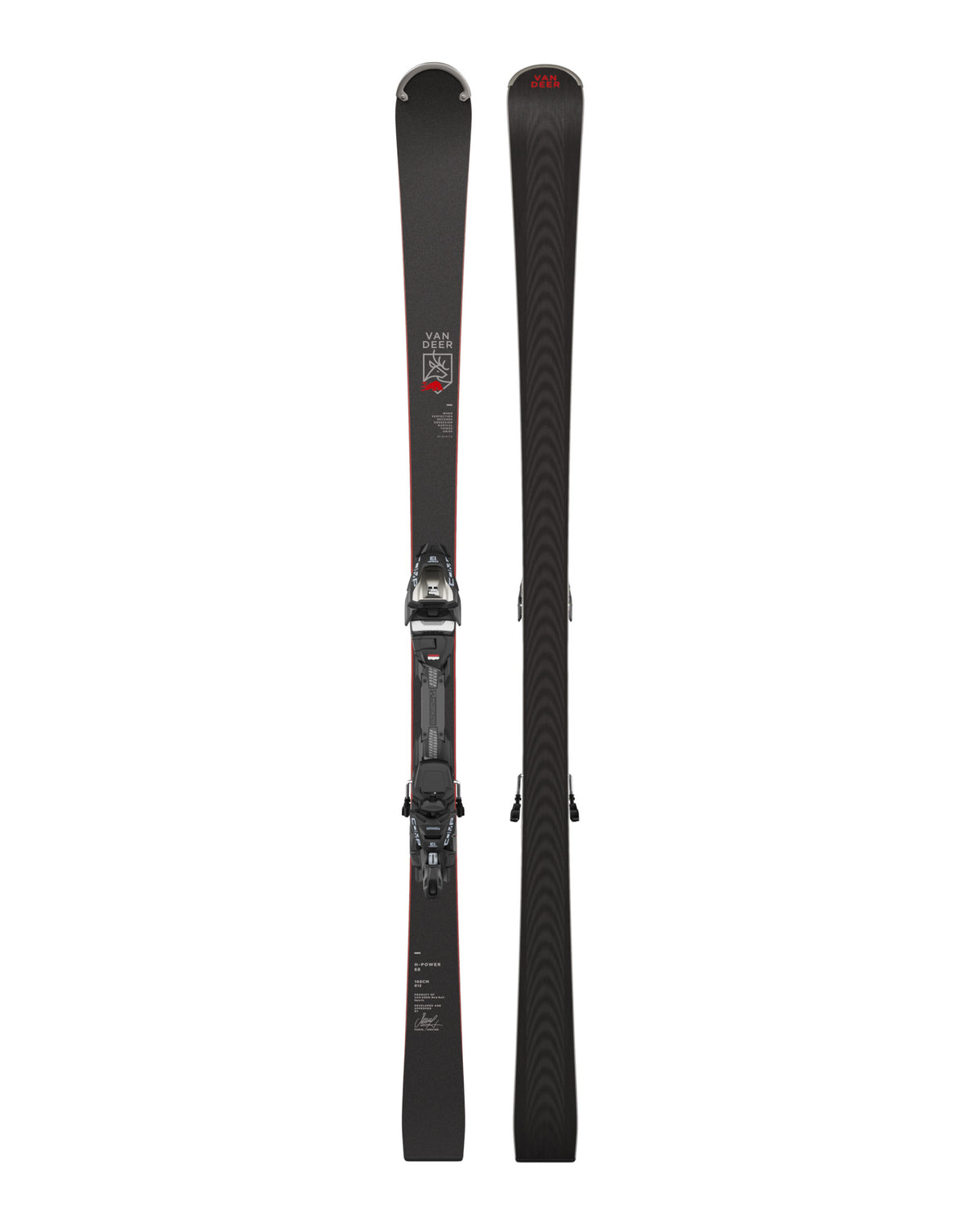 VAN DEER - Red Bull Sports H-POWER 68 Unisex-Pistenski schwarz Bild 1