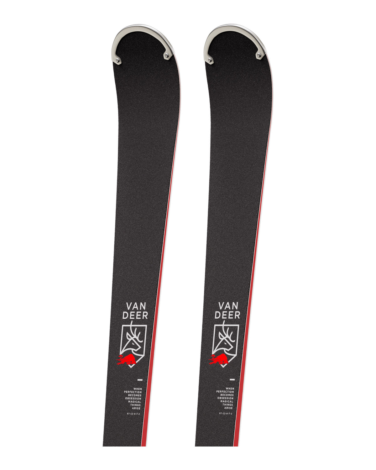 VAN DEER - Red Bull Sports H-POWER 68 Unisex-Pistenski schwarz Bild 2