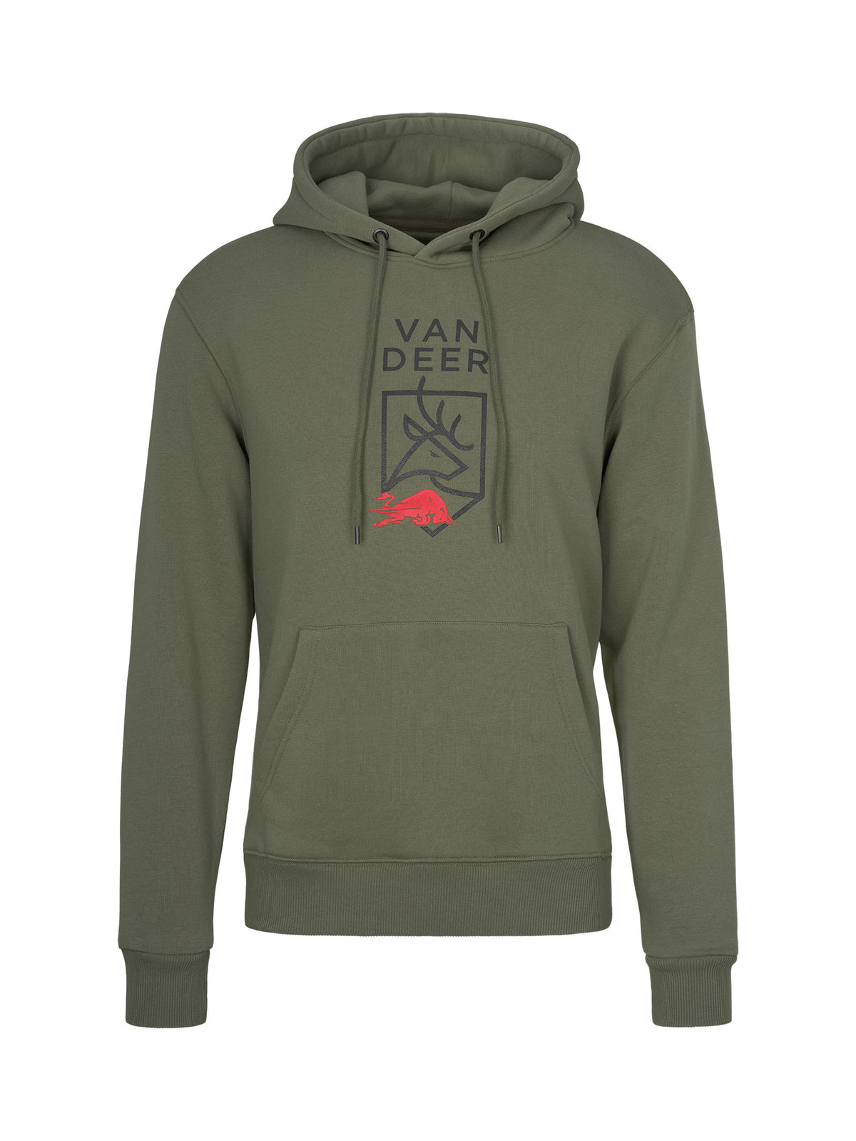 Van Deer - Red Bull Sports Logo Hoodie Herren dunkelgrün dunkelgrün Bild 1