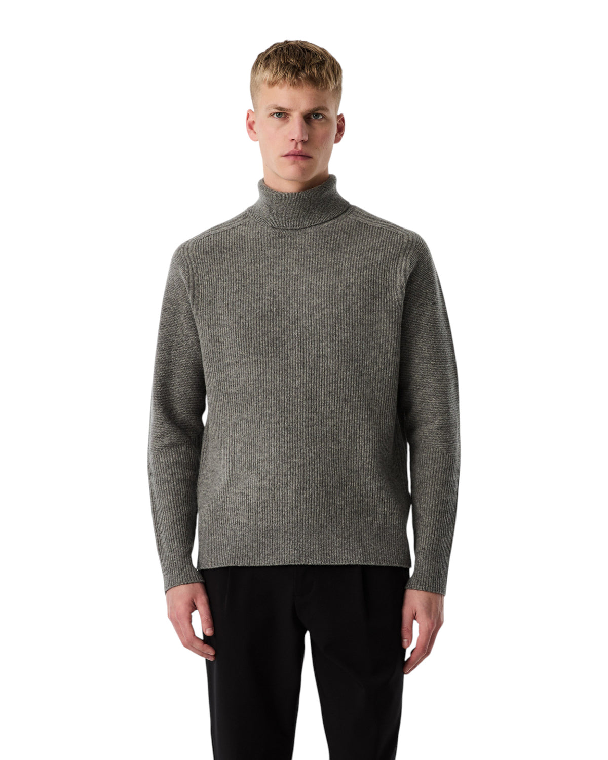 AlphaTauri FANNES Herren-Rollkragenpullover Schwarz Bild 5