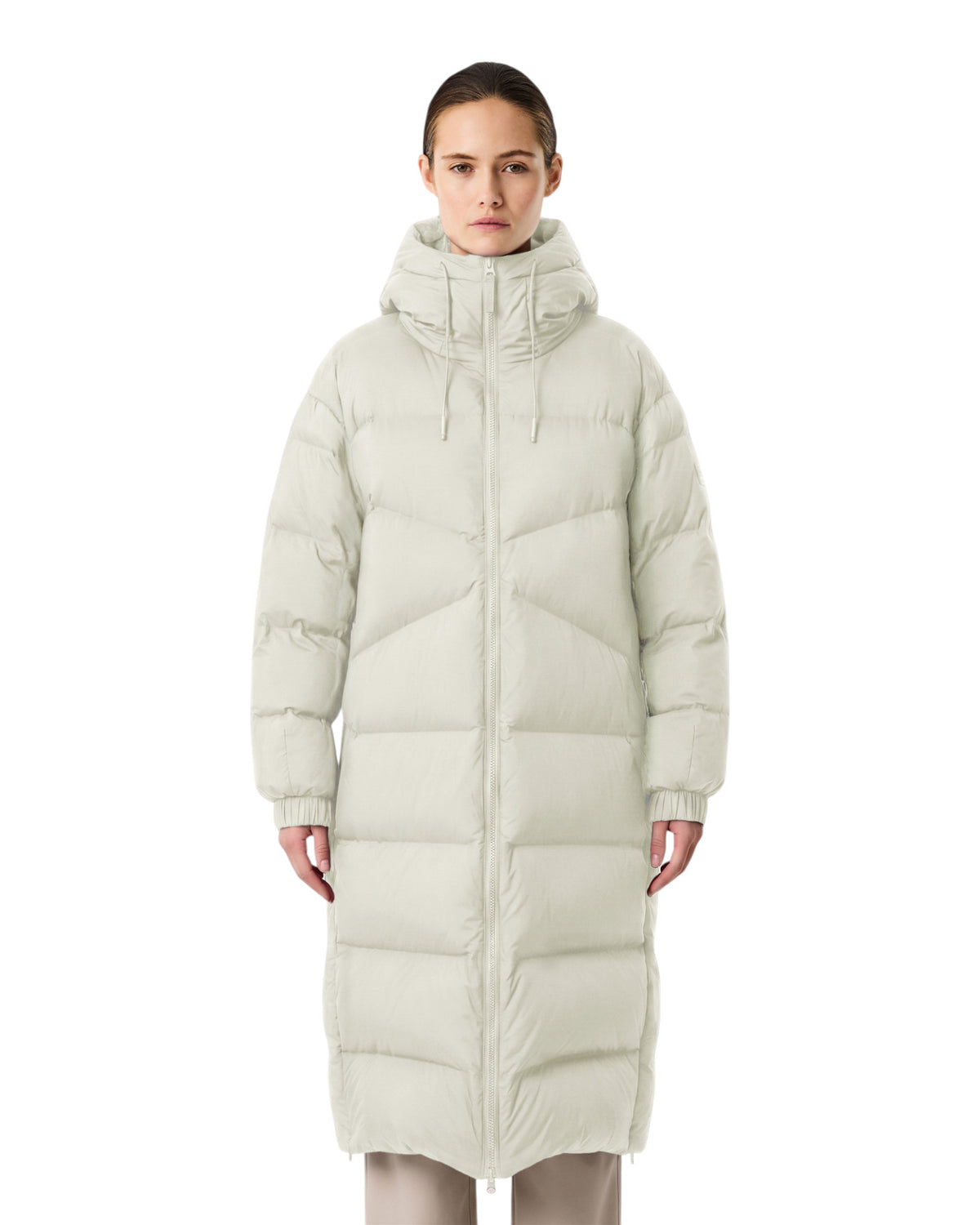AlphaTauri OMINI Women's Quilted Coat yellow/grey Image 3
