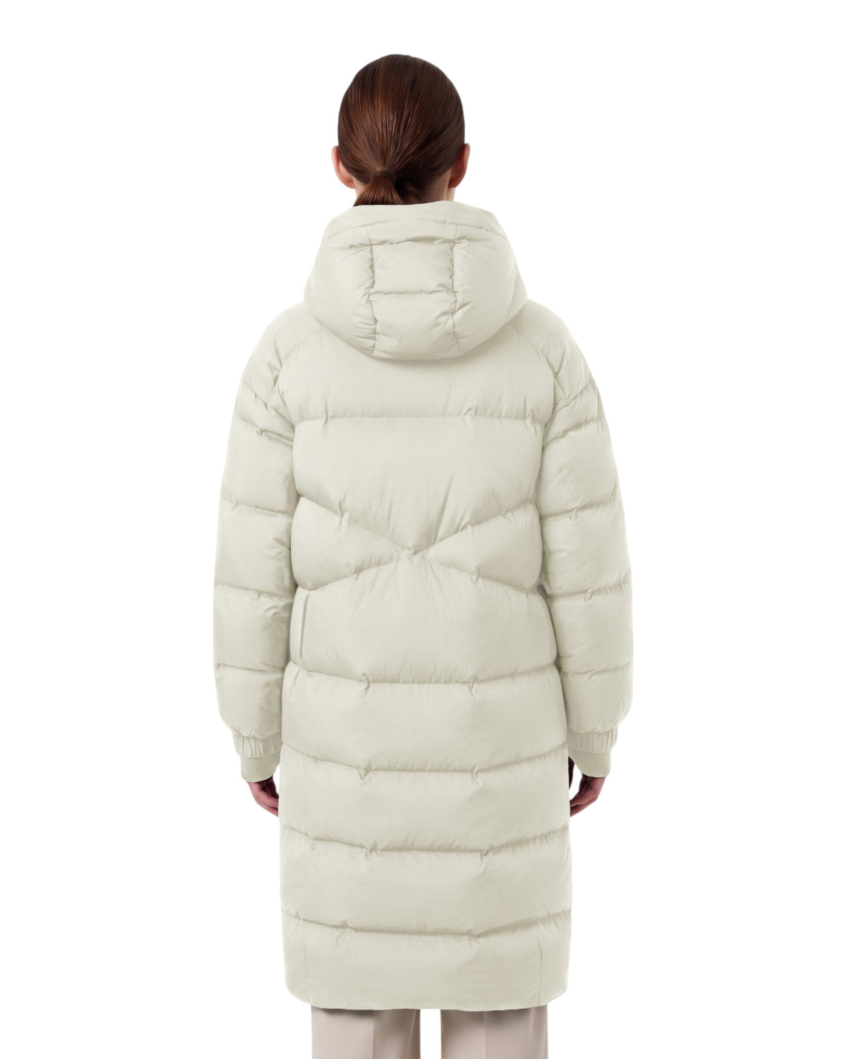 AlphaTauri OMINI Women's Quilted Coat yellow/grey Image 4