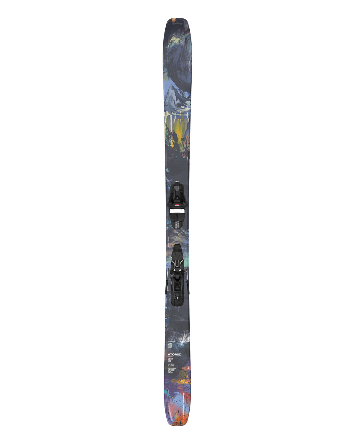 Atomic Bent 100 + Strive 11 GW R Freeride-Skiset bunt Bild 3