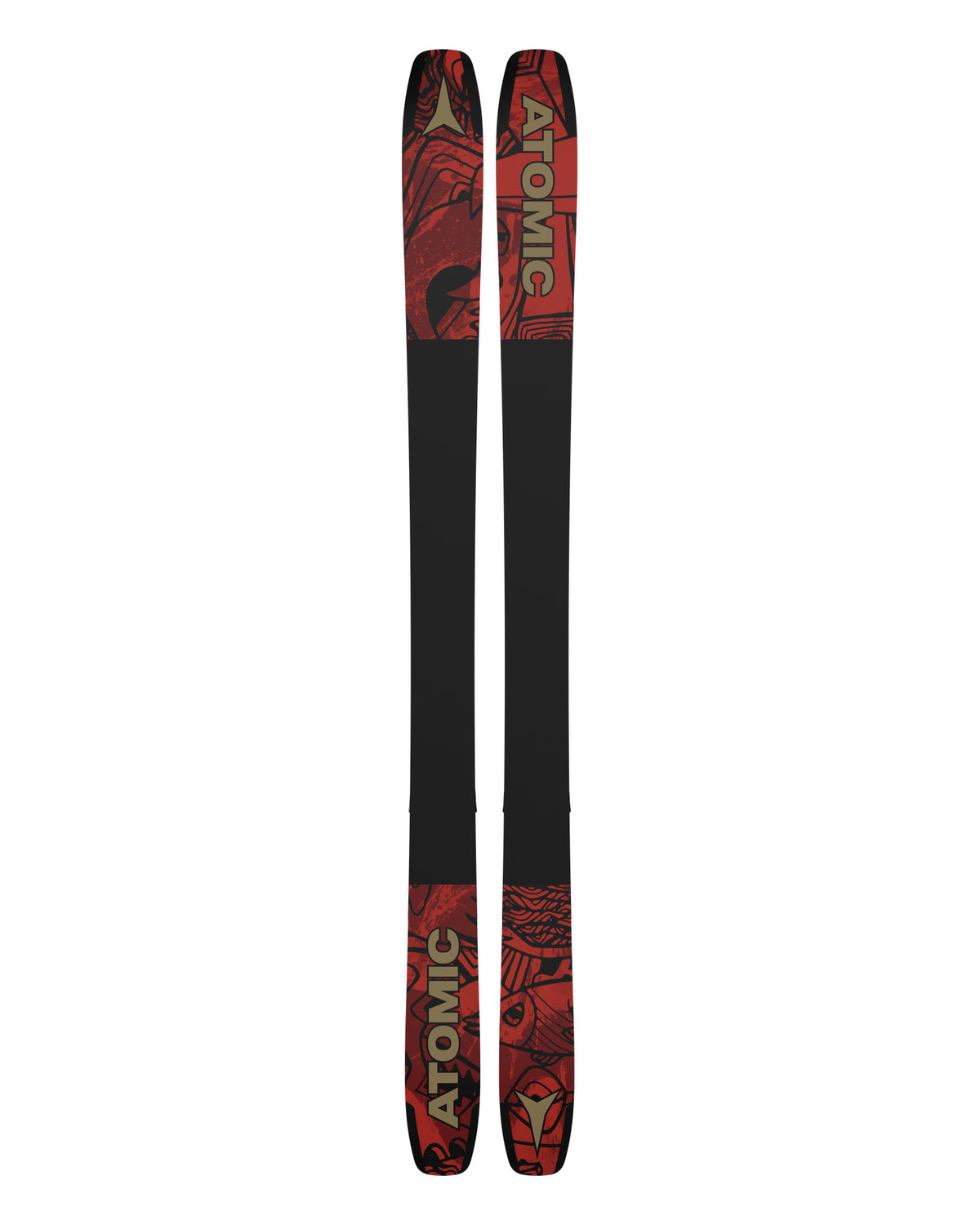 Atomic Bent 100 + Strive 11 GW R Freeride-Skiset bunt Bild 4