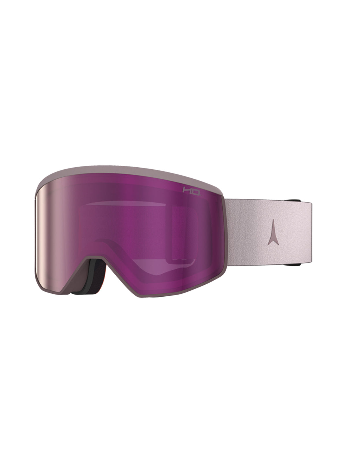 Atomic FOUR PRO M HD Unisex-Skibrille grau/rosa Bild 1