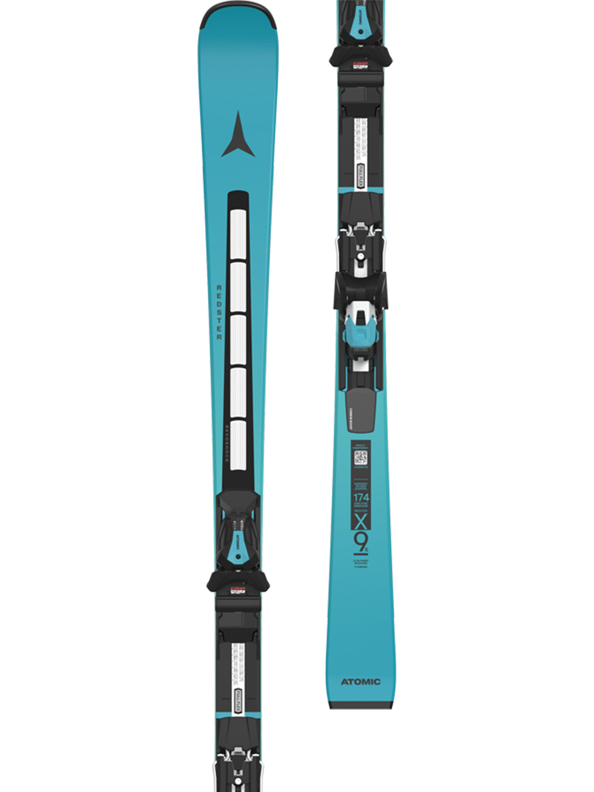 Atomic Redster X9s Rvsk S + I 12 Gw Pisten Ski Unisex schwarz/türkis Bild 6