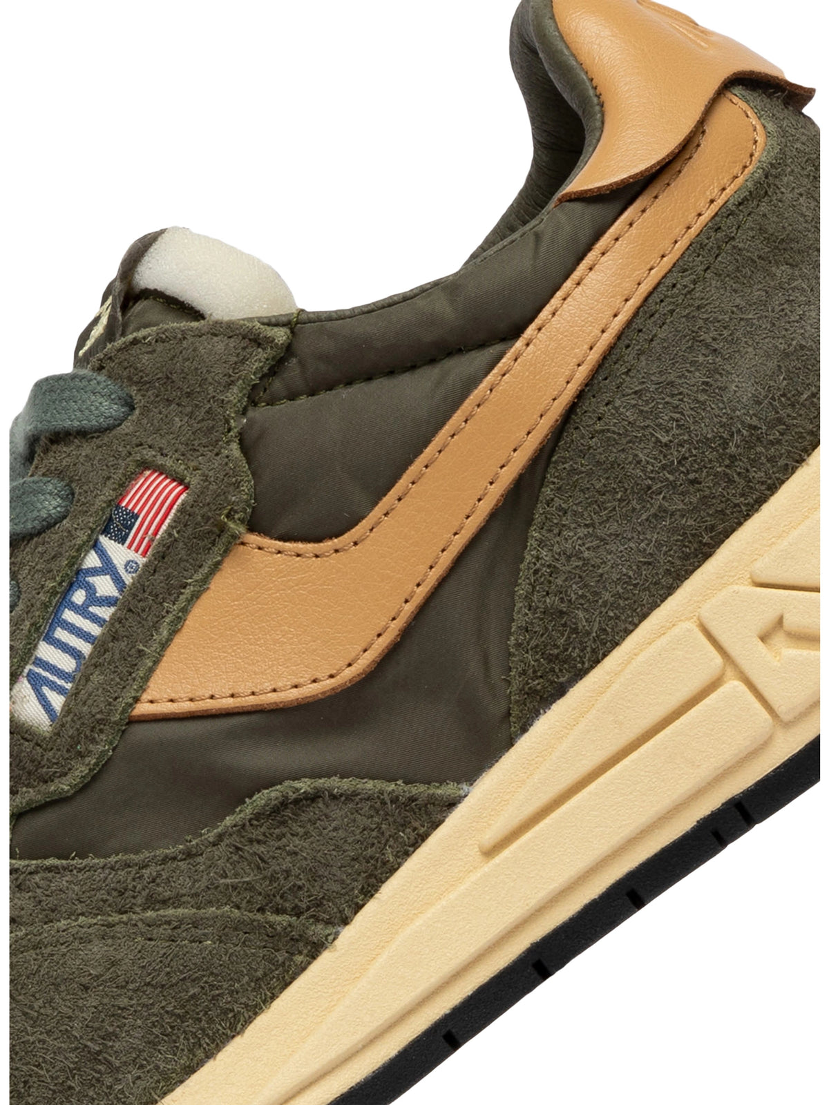 Autry Reelwind Low Sneaker Herren beige/grün Bild 4