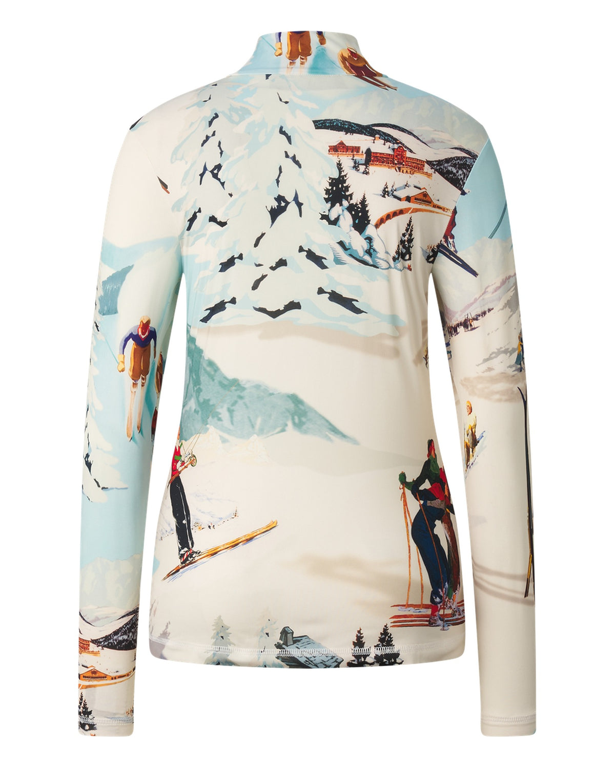 Bogner BELINE Damen-Baselayer weiss/hellblau Bild 2