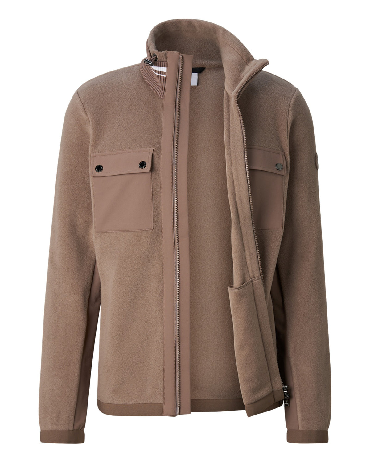 Bogner GASTON Herren-Midlayer-Fleecejacke braun Bild 3