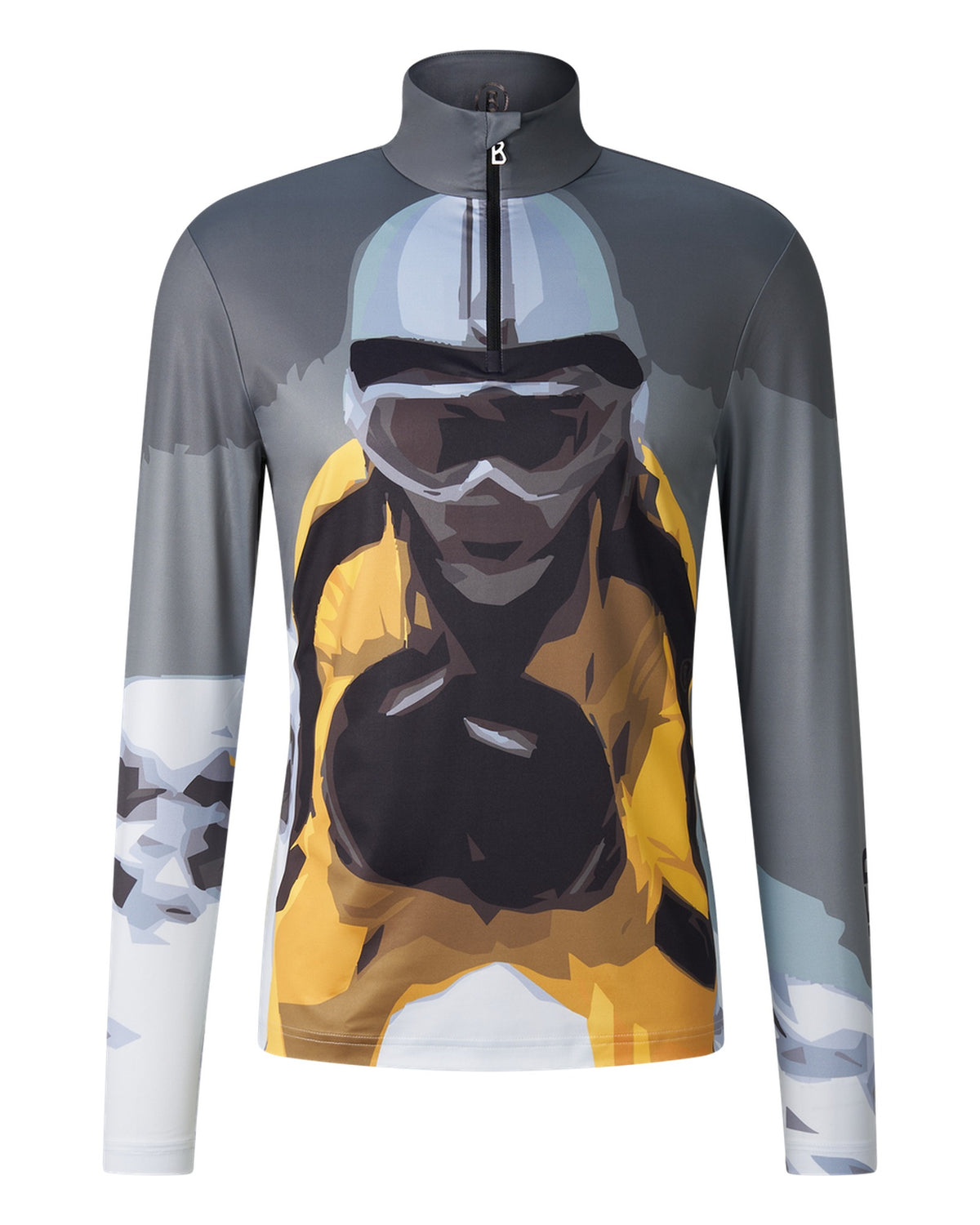 Bogner VERTI Herren-Baselayer rot/grau Bild 7