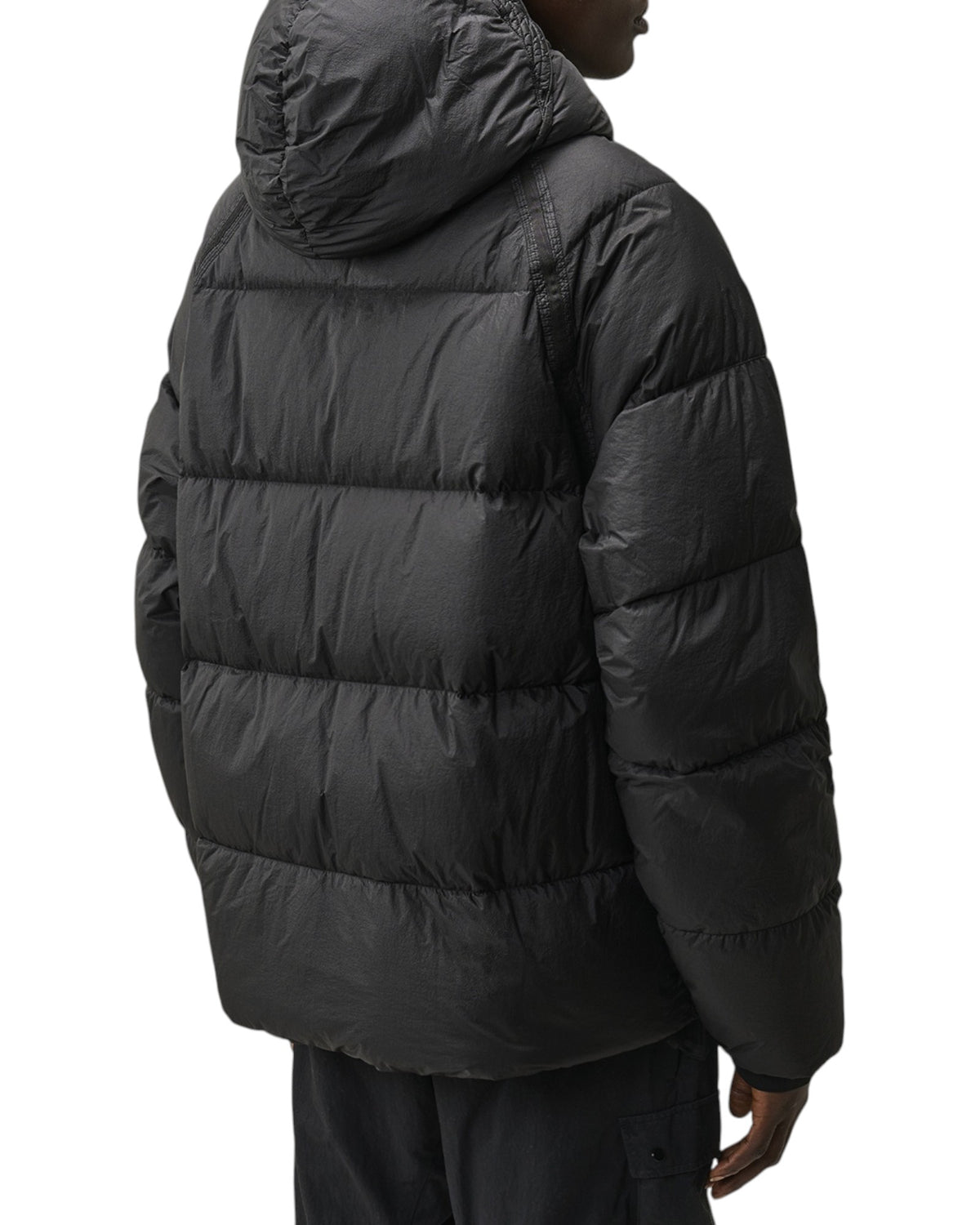C.P. Company Down Shield Herren-Daunenjacke schwarz Bild 2