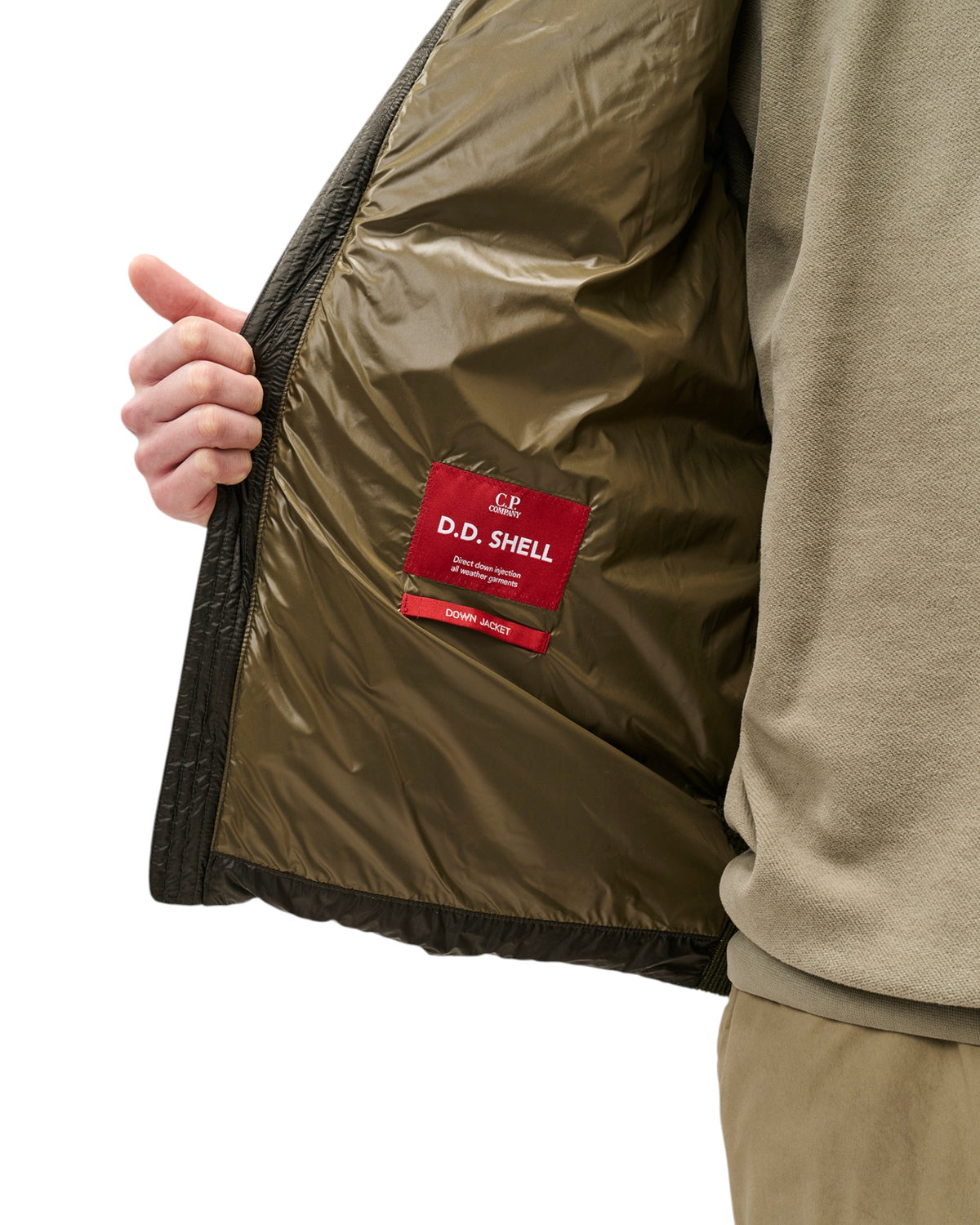 C.P. Company Extrafine Merino Goggle Herren-Strickjacke - CP Company - MEINFREUDENHAUS