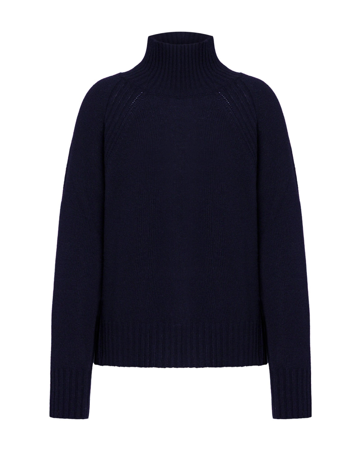 Dondup Damen-Rollkragenpullover aus Wolle und Kaschmir dunkelbraun Bild 6