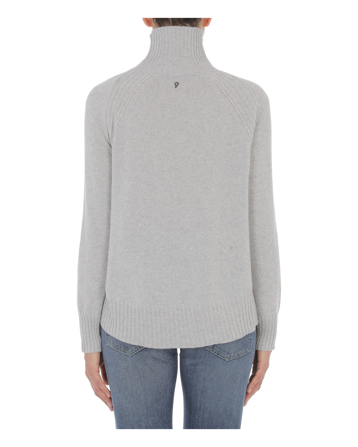 Dondup Damen-Rollkragenpullover aus Wolle und Kaschmir dunkelbraun Bild 10