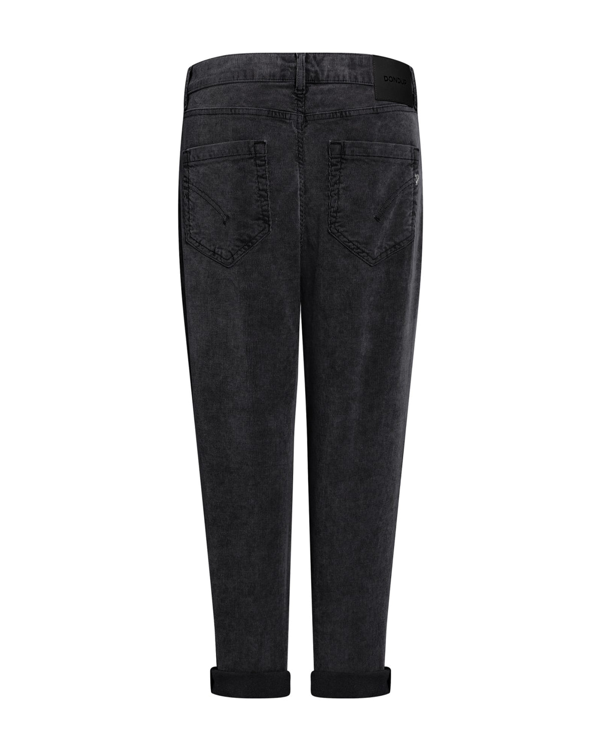 Dondup KOONS Damen-Samthose dunkelgrau Bild 2